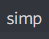 simp